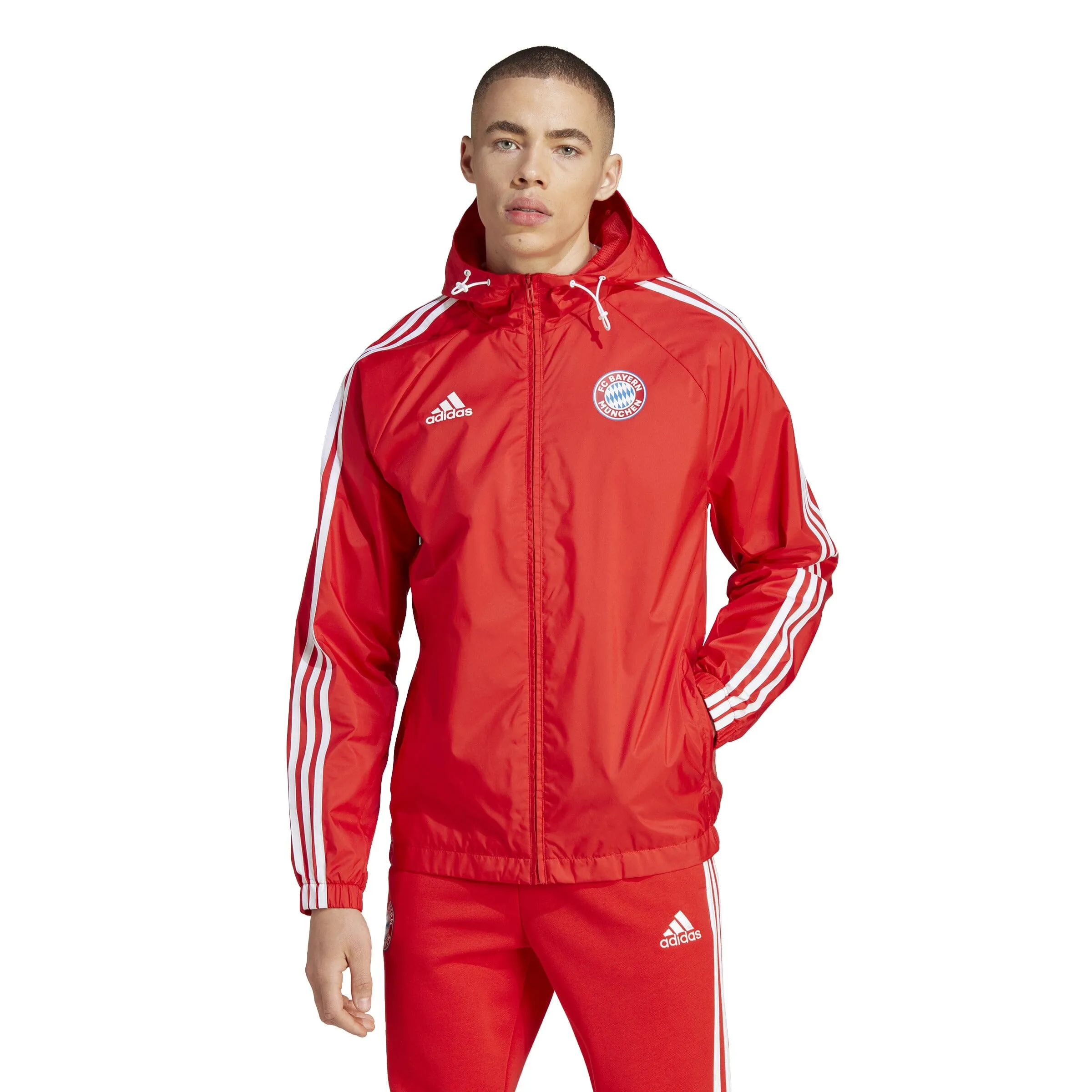 adidas Men's FC Bayern 23/24 DNA Windbreaker | HY3294