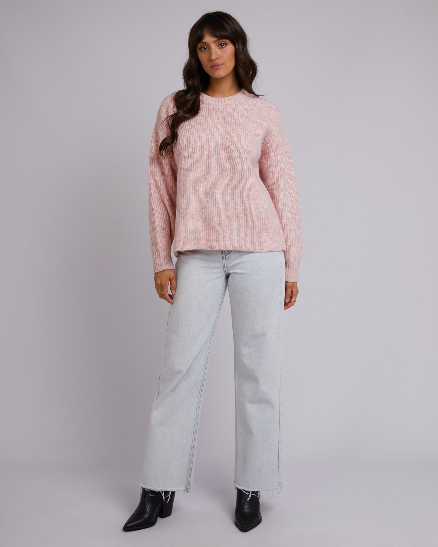 All about Eve Joey Knit Crew - Pink