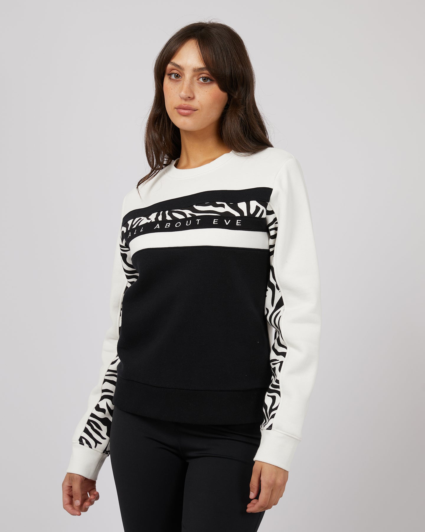 All about Eve Parker Contrast Crew