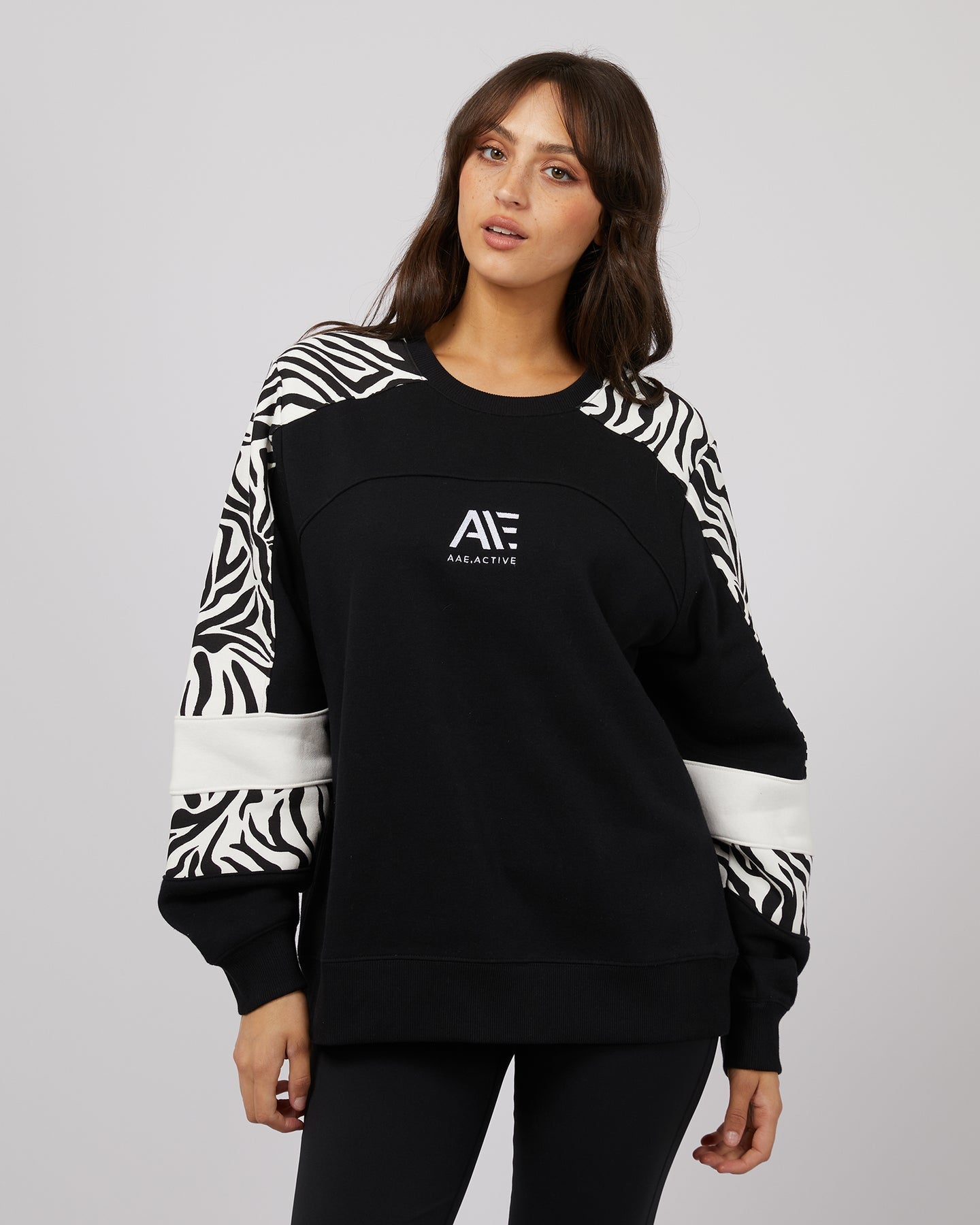 All about Eve Parker Panelled Crew