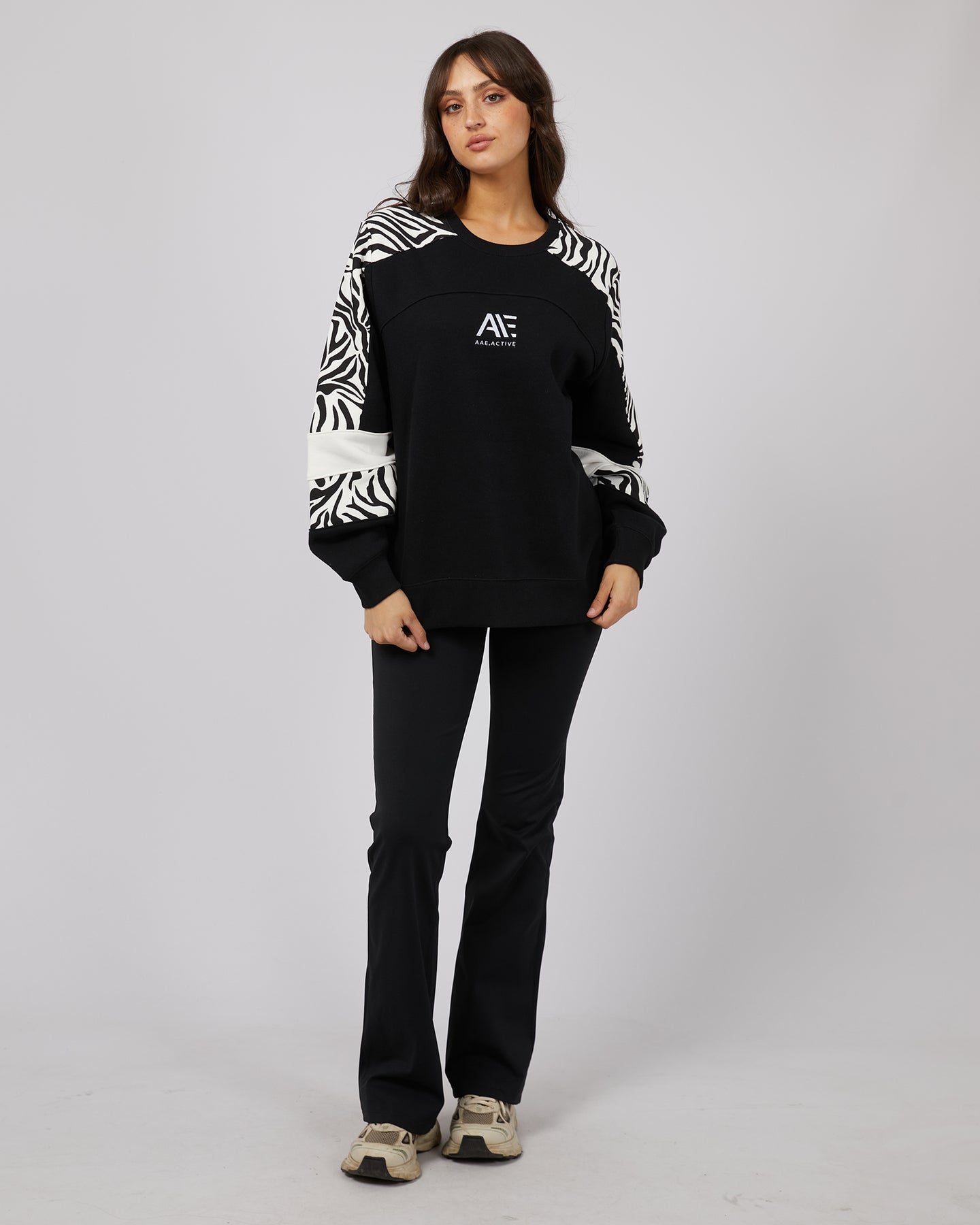 All about Eve Parker Panelled Crew