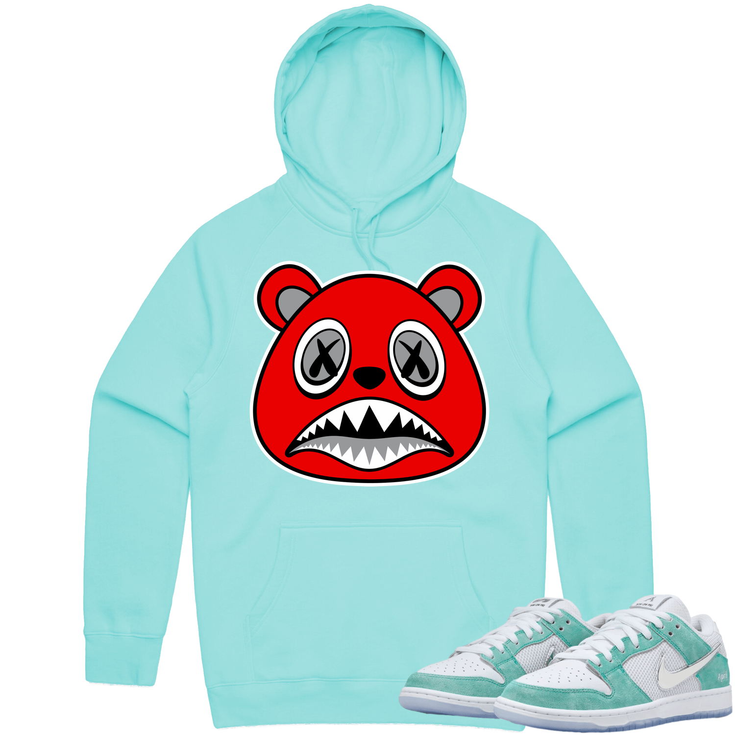 April Dunks Hoodie to Match - ANGRY BAWS BEAR