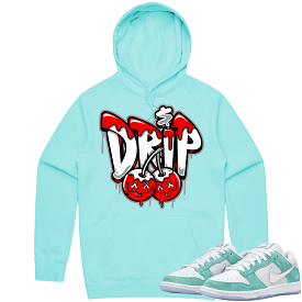 April Dunks Hoodie to Match - RED MONEY DRIP