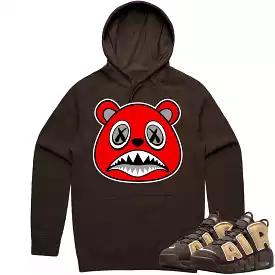 Baroque Brown Uptempos Hoodie to Match - ANGRY BAWS BEAR