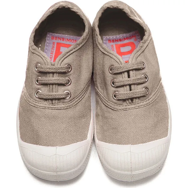 Bensimon Laces Tennis Shoes, Beige