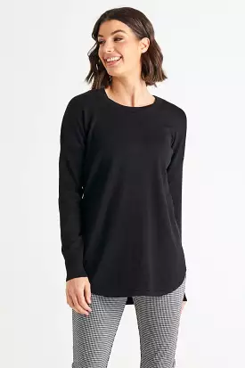 Betty Basics Sophie Knit Jumper - Black