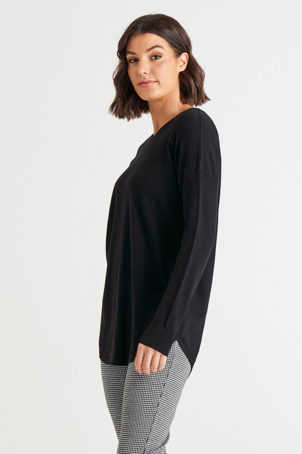 Betty Basics Sophie Knit Jumper - Black