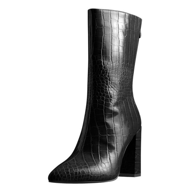 Boots Queen Krocola (Black)