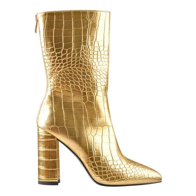 Boots Queen Krocola (Gold)