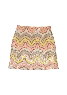 CATHLEEN SKIRT (PASTEL SEQUINS) - SEDUCTIVE