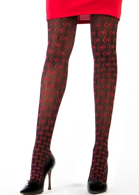 Cecilia de Rafael CdR Logo Fashion Tights ()