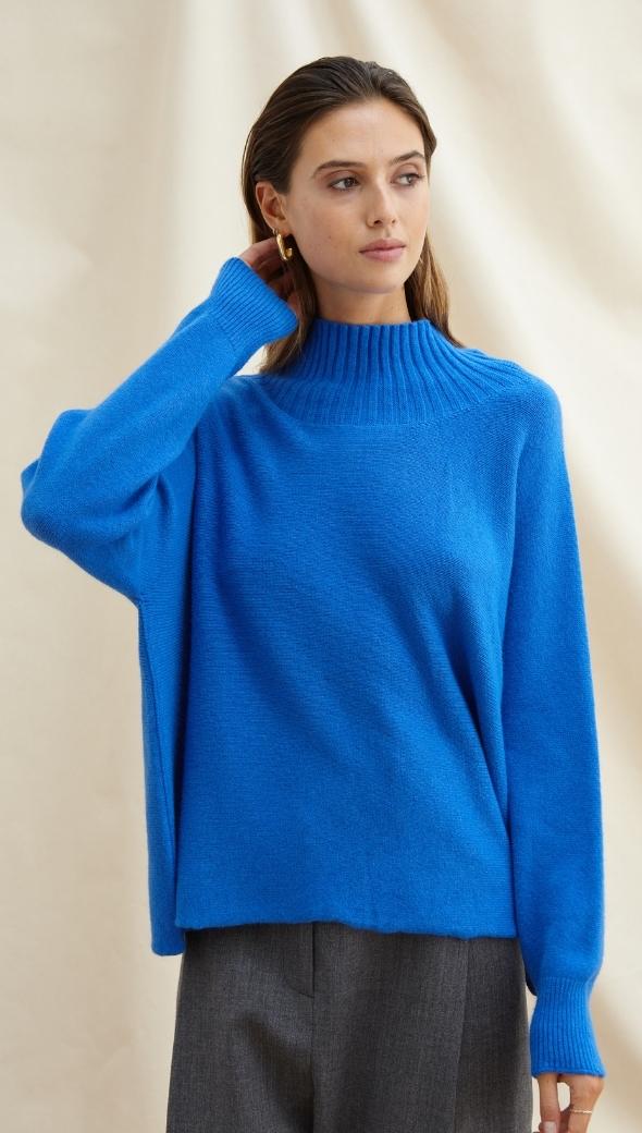 Charli Alma Sweater Cobalt Blue