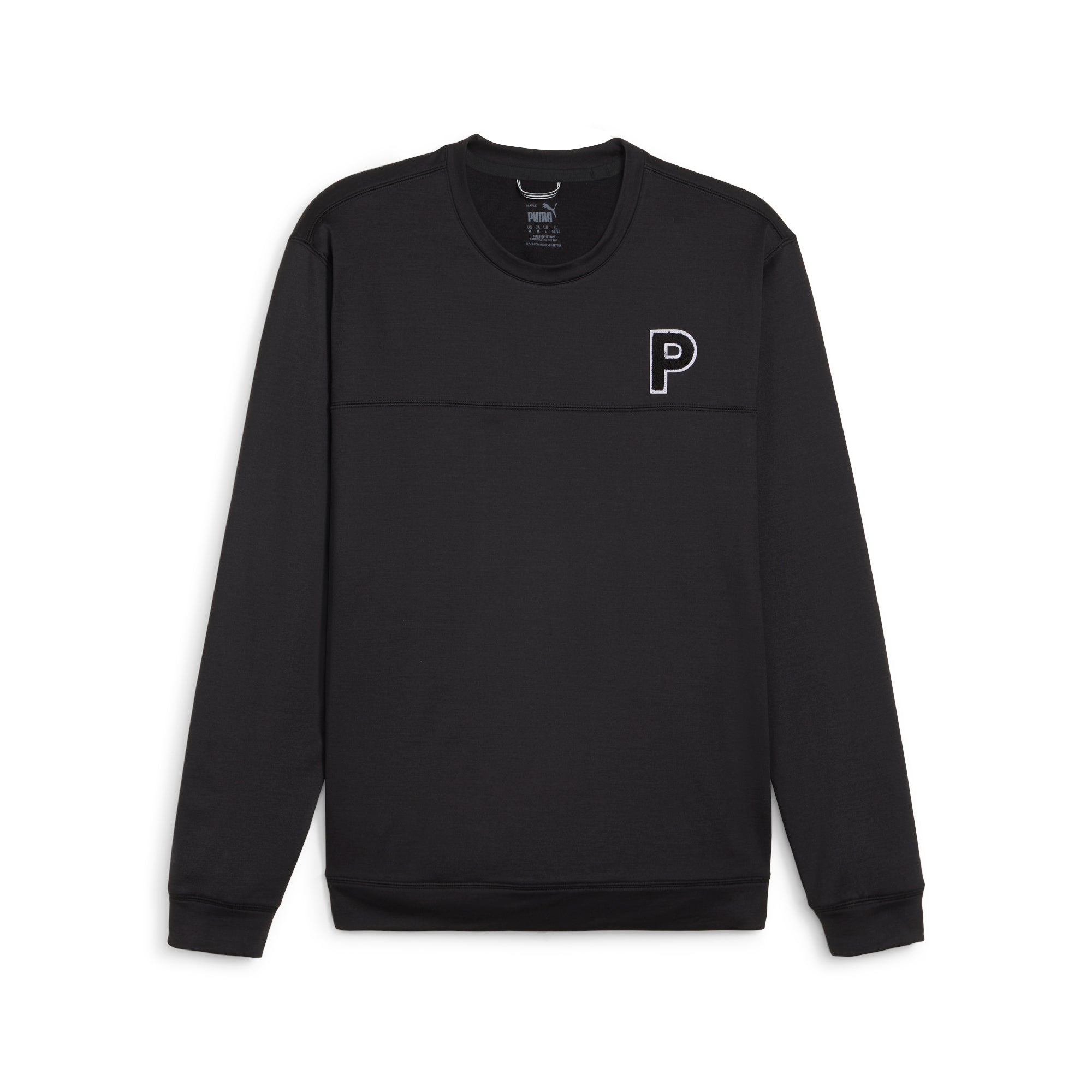 CLOUDSPUN Patch Crewneck Golf Sweater