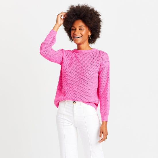 Coastal Knit (pink & blue)