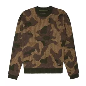 DEUS EX MACHINA Camo Crew Wool Sweater