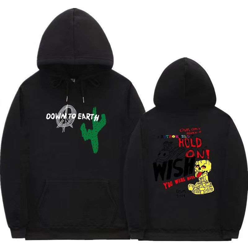 Down To Earth Cactus Hoodie