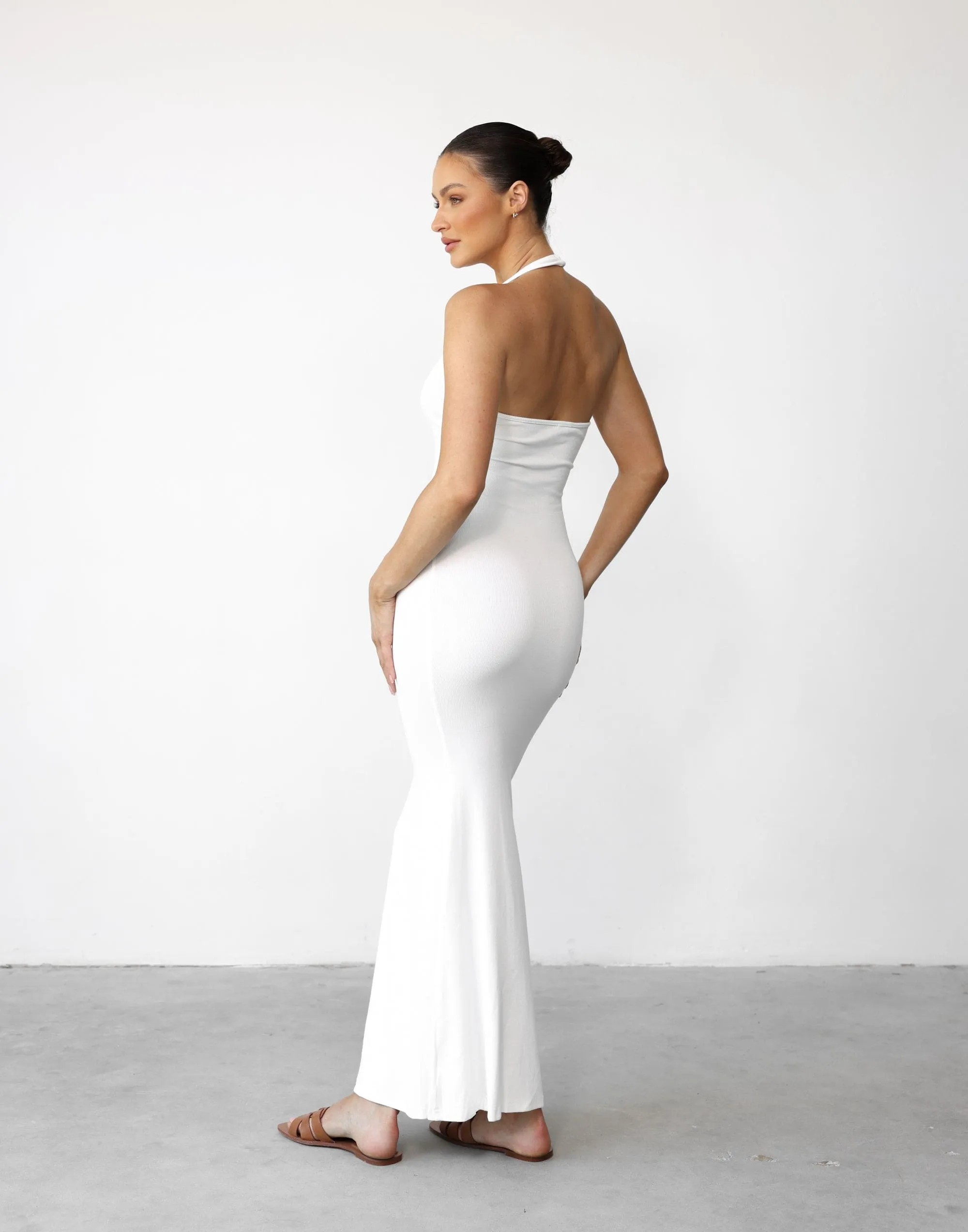 Eve Maxi Dress (White)