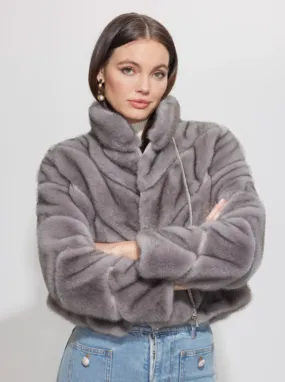 F23350-2gbt Generation Love Cici Faux Fur Jacket