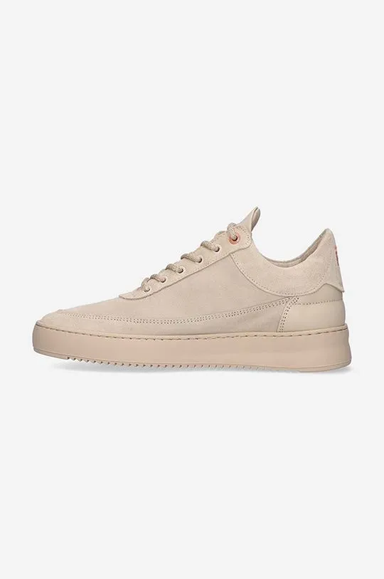 Filling Pieces leather sneakers Low Eva Suede brown color 51322791919