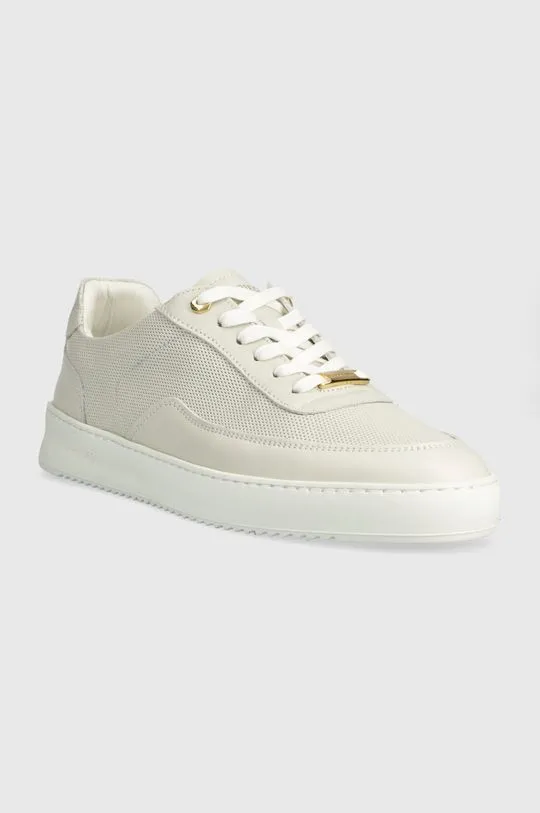 Filling Pieces leather sneakers Mondo Aten beige color 46726591890