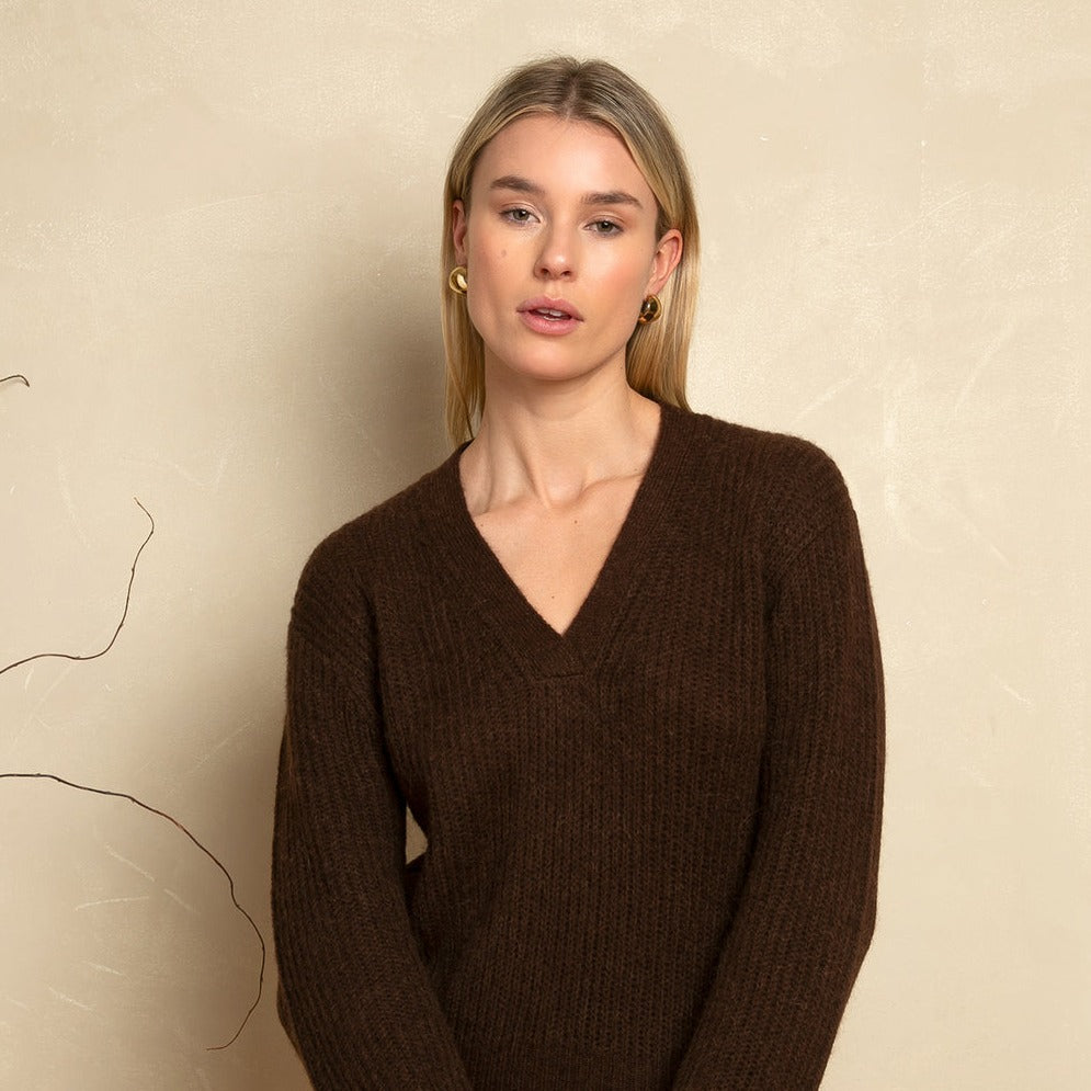 Gio V Neck Sweater