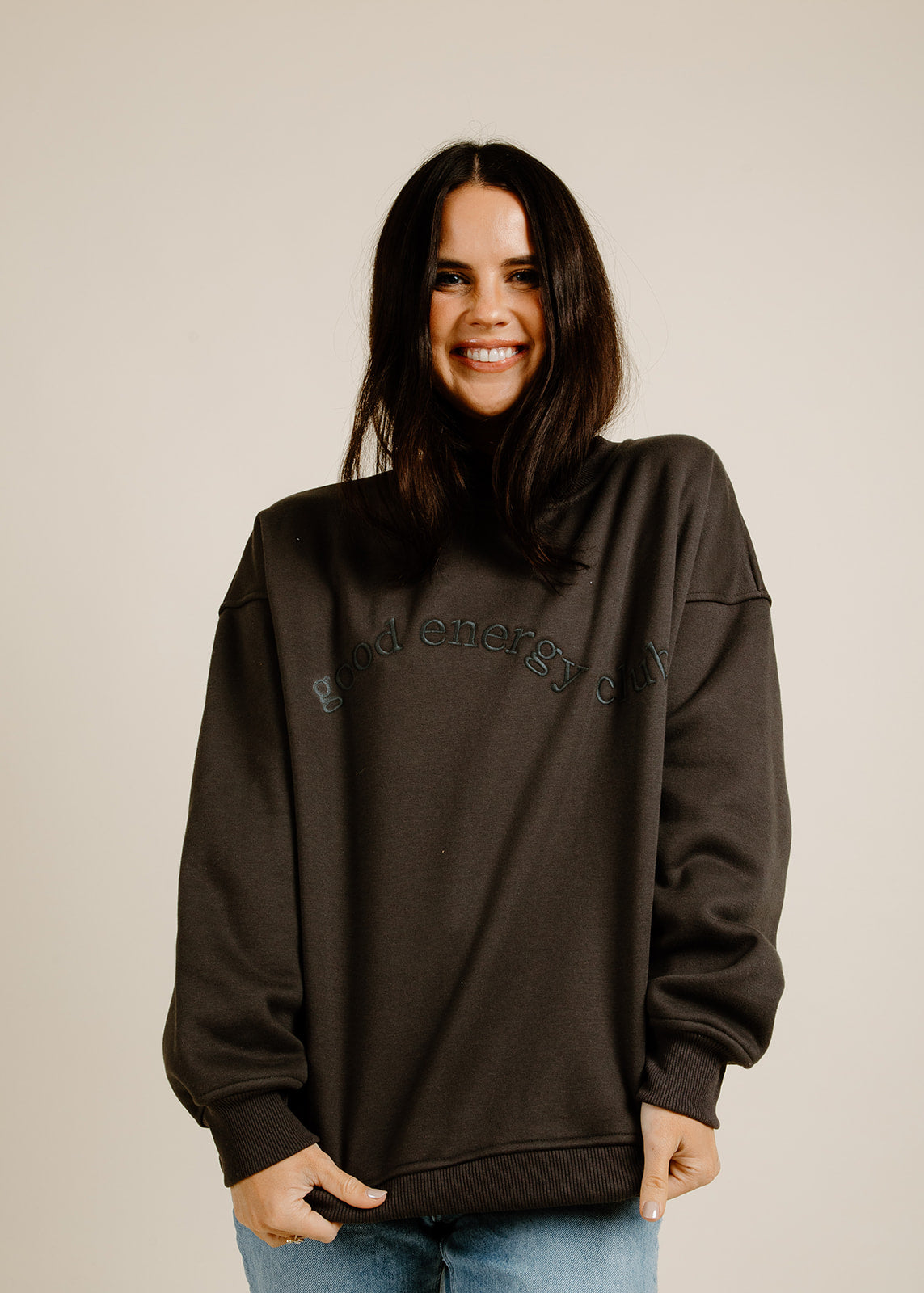 Good Energy Sweatshirt - Charcoal