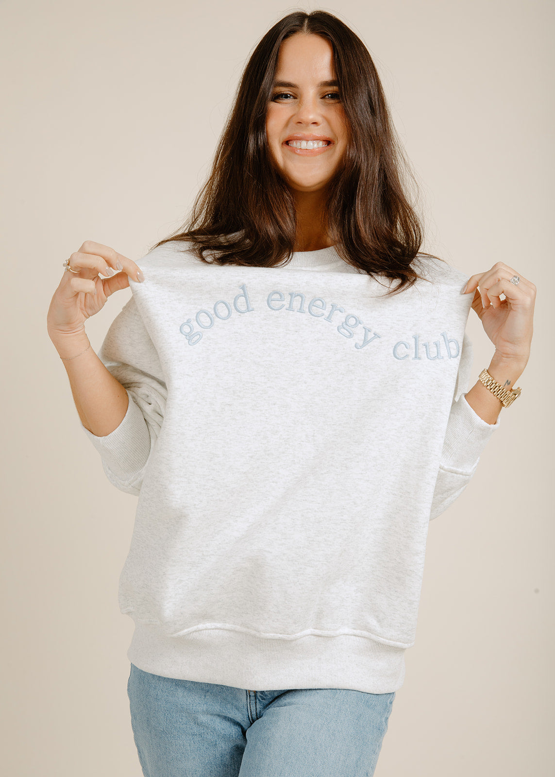 Good Energy Sweatshirt - Grey