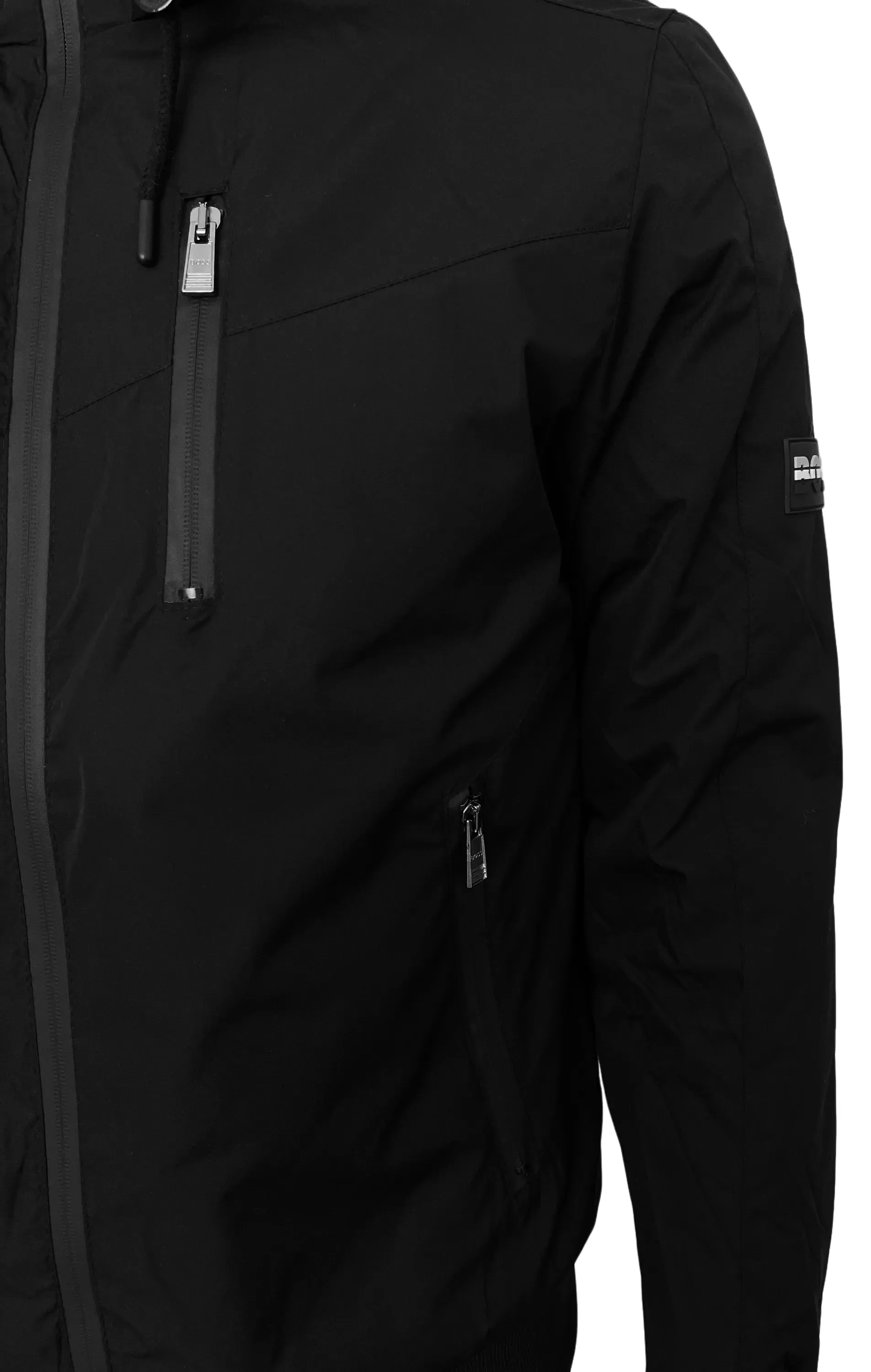 Hugo Boss Lightweight Windstopper Jacket in Black