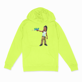 Ja Moron (Morant) Neon Yellow Super Limited  Hoodie