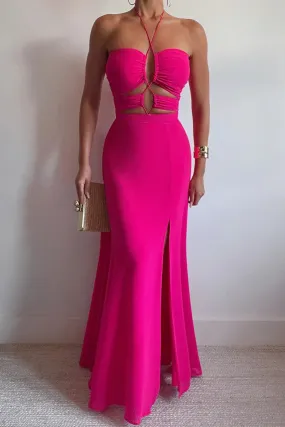 Jay Maxi Dress - Fuchsia