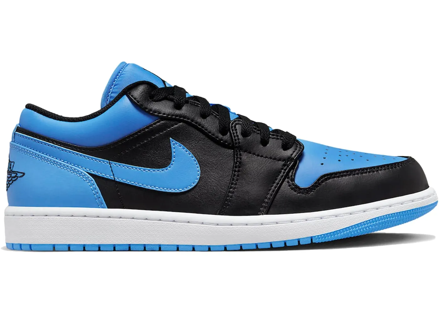 Jordan 1 Low Black University Blue