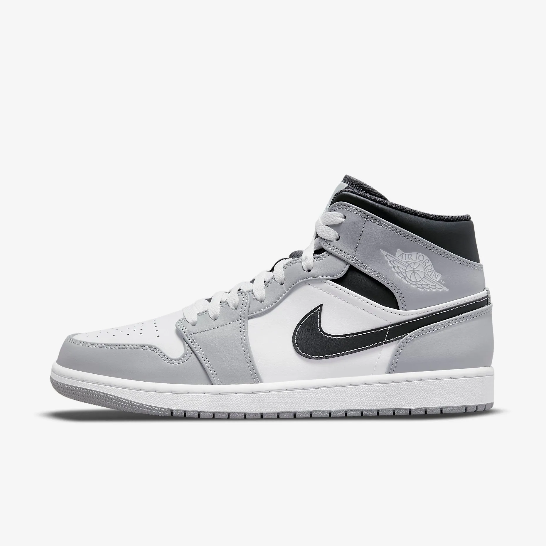 Jordan 1 Mid Light Smoke Grey Anthracite