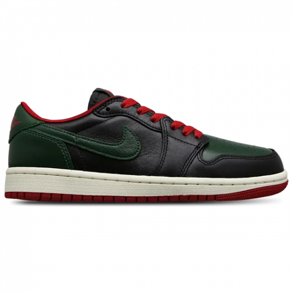 Jordan 1 Retro Low OG Gorge Green Varsity Red (Women's)