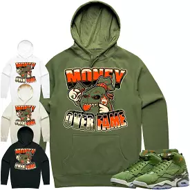 Jordan MVP 678 Sky J Olive Hoodie to Match - CELADON MOF