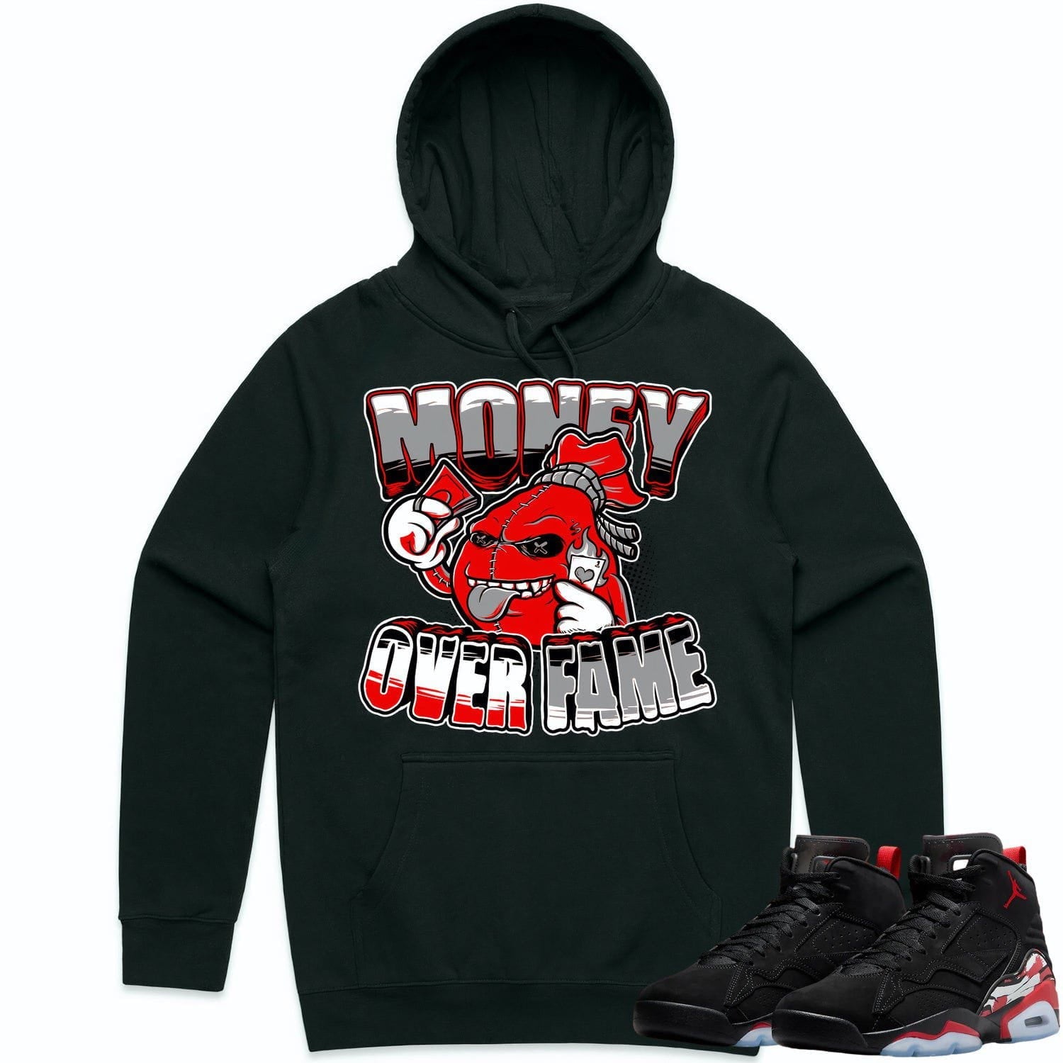 Jordan MVP 678 Varsity Red Hoodie to Match - RED MOF