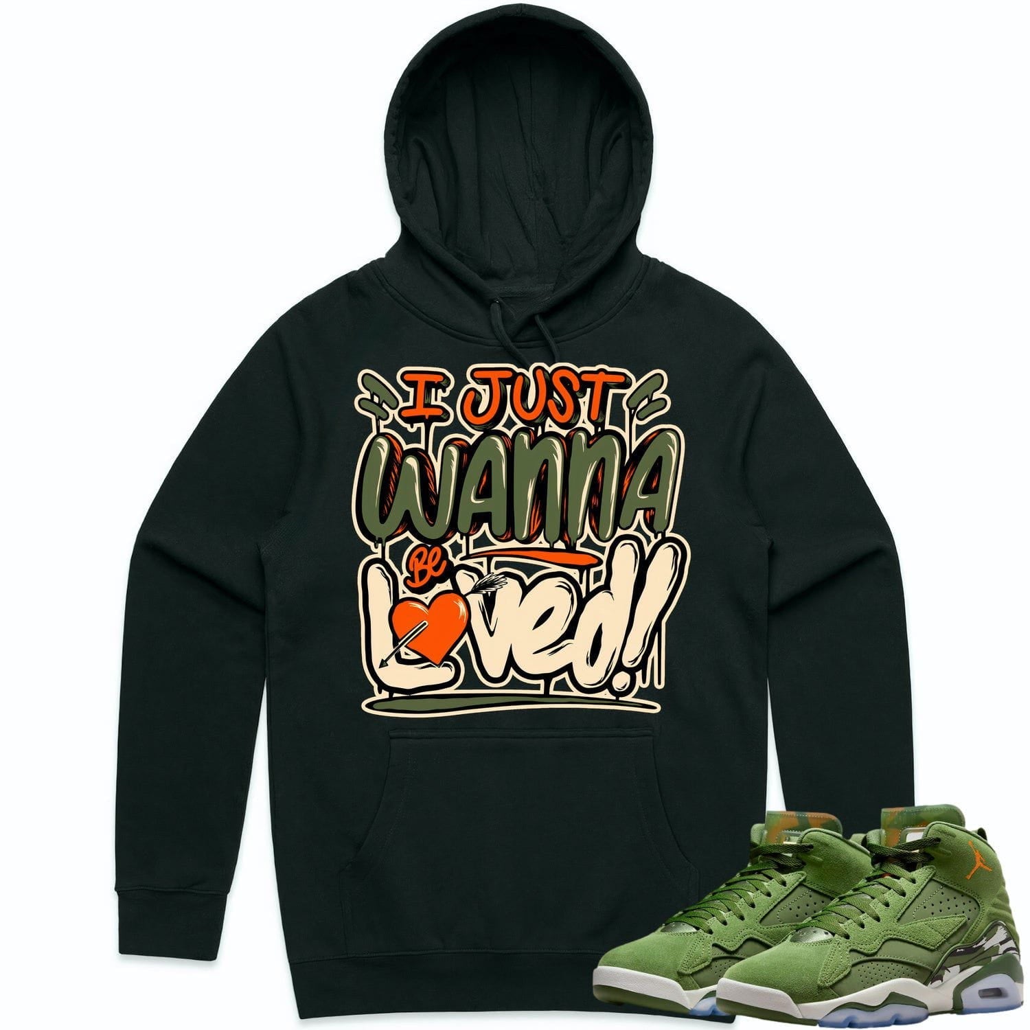 Jordan MVP Olive Sky J Hoodie to Match - CELADON LOVED