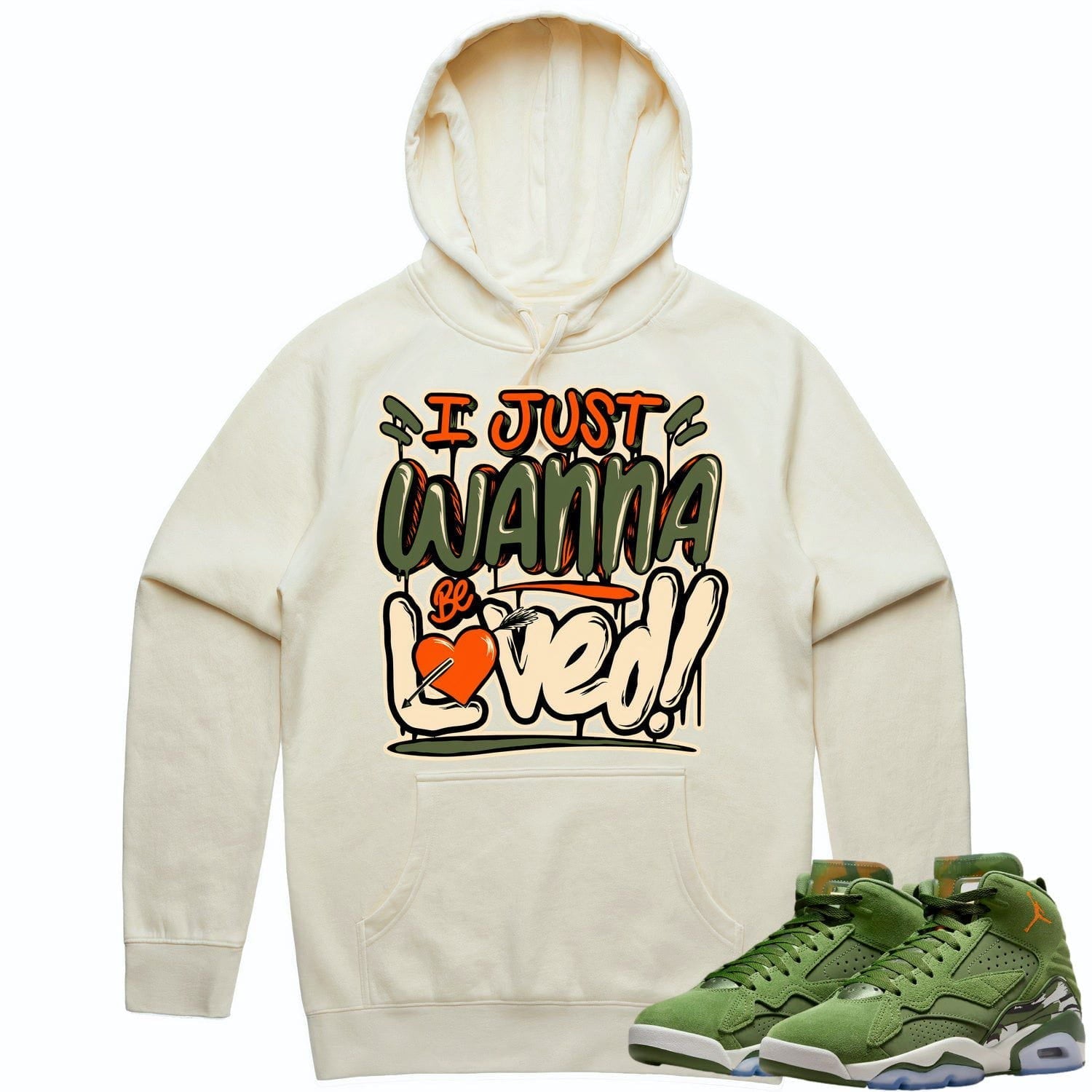 Jordan MVP Olive Sky J Hoodie to Match - CELADON LOVED