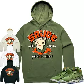 Jordan MVP Olive Sky J Hoodie to Match - CELADON SAUCE