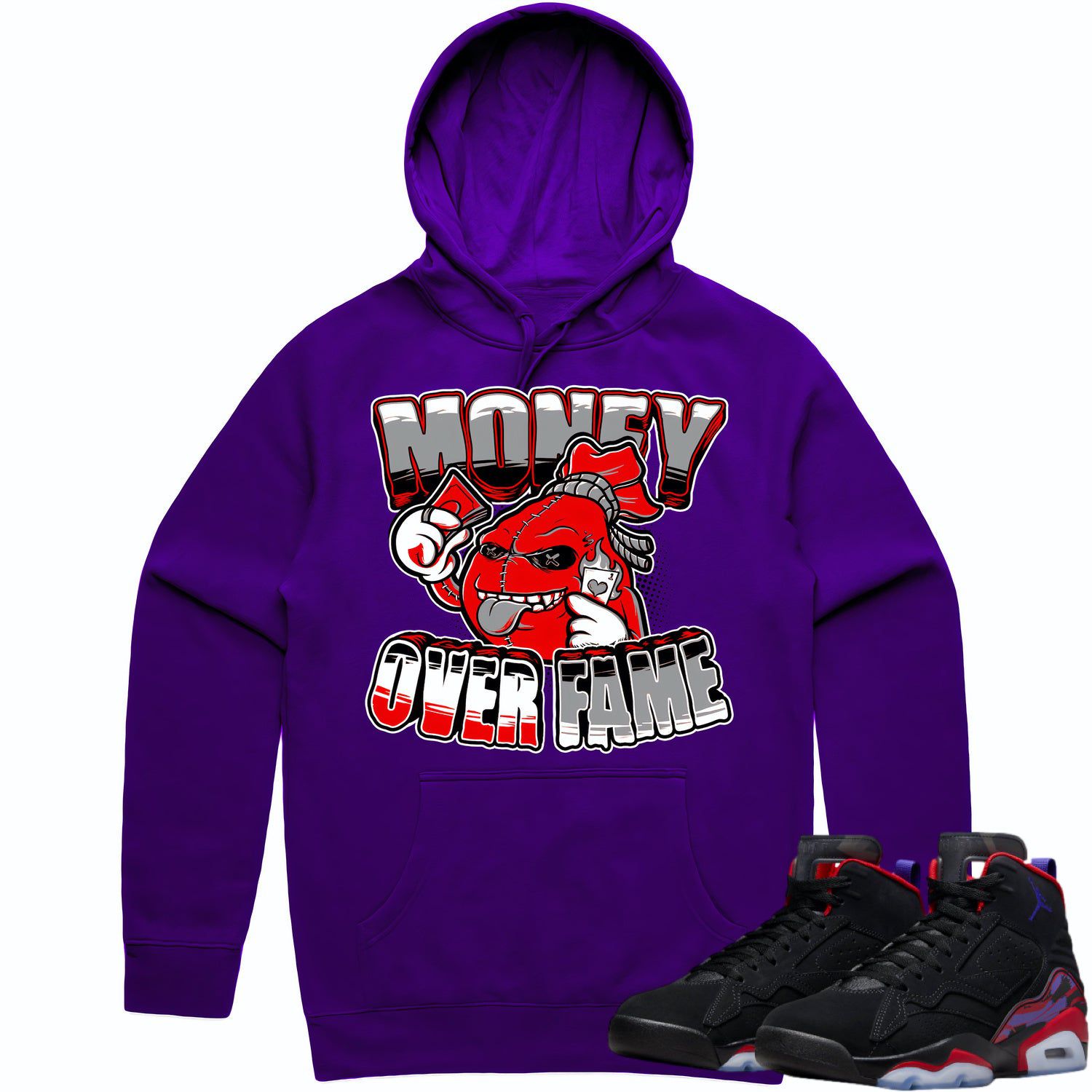 Jordan MVP Raptors Hoodie to Match - RED MOF