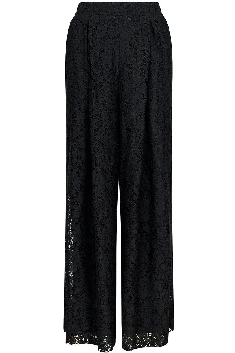 Madison Lace Pants | Blonde bukser fra Neo Noir