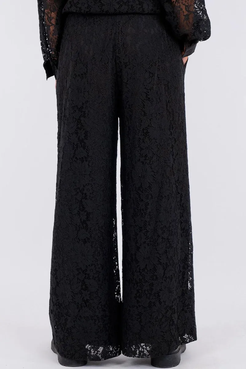 Madison Lace Pants | Blonde bukser fra Neo Noir