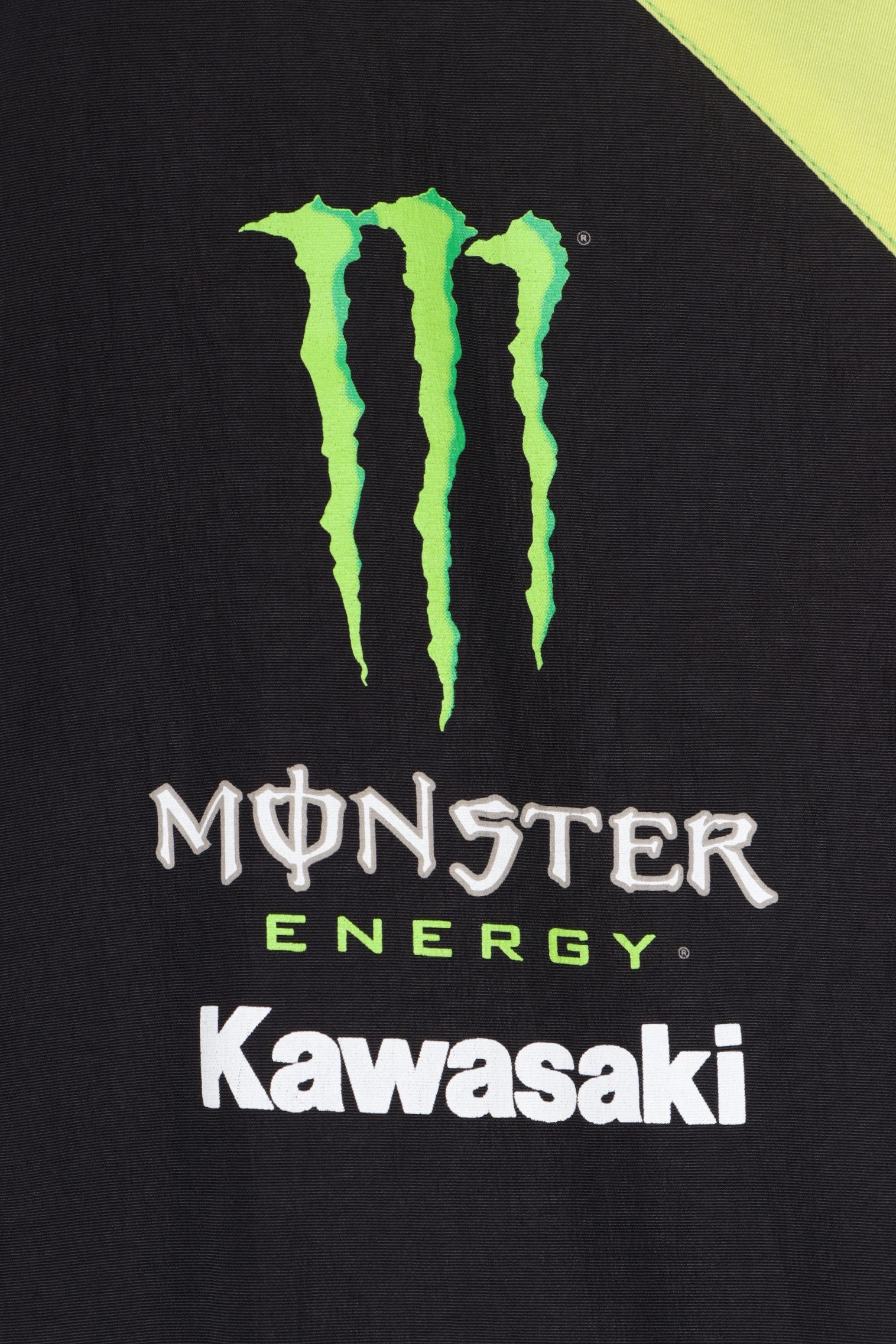 Monster Energy KAWASAKI Windbreaker Jacket with Retractable Hood (L)