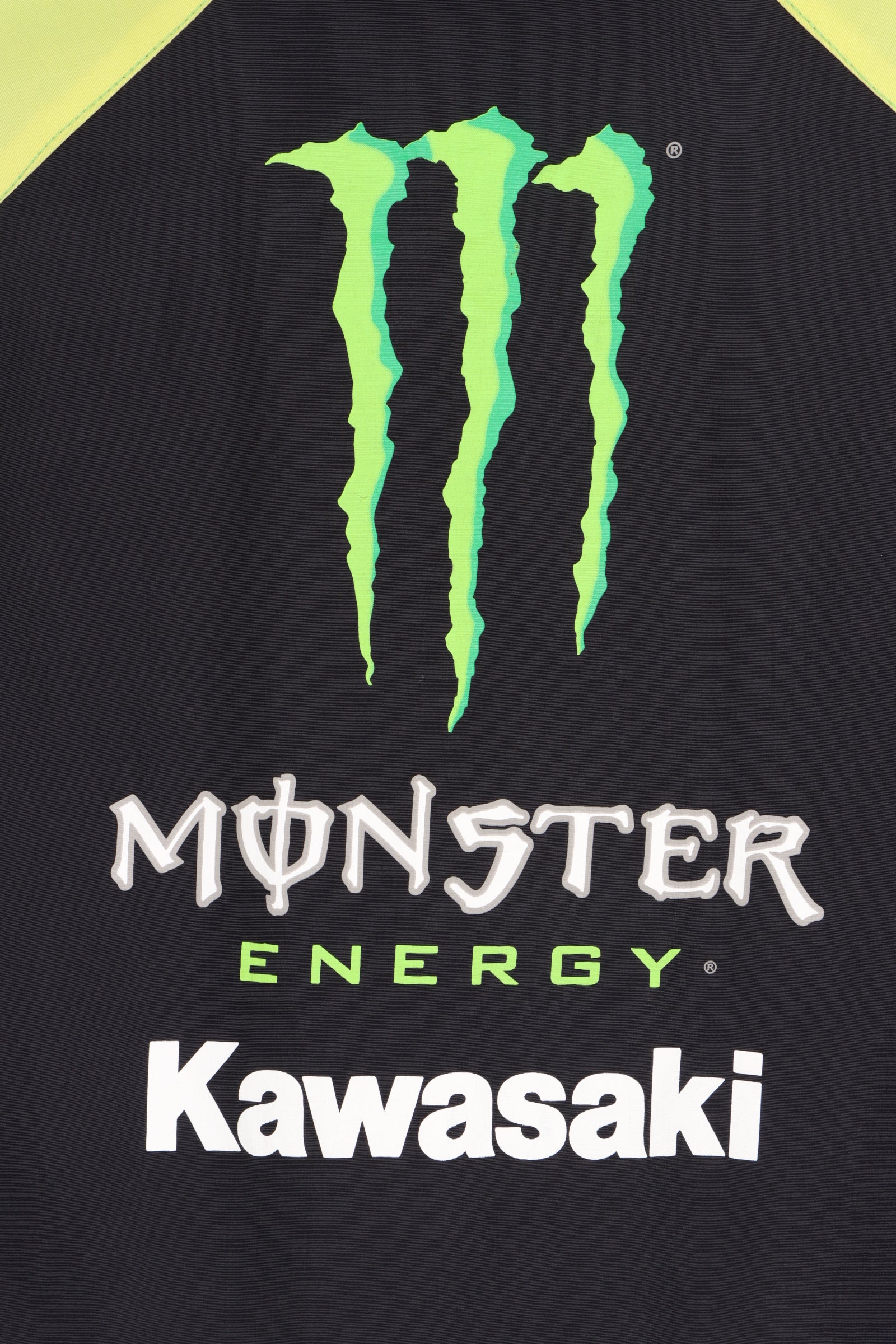 Monster Energy KAWASAKI Windbreaker Jacket with Retractable Hood (L)