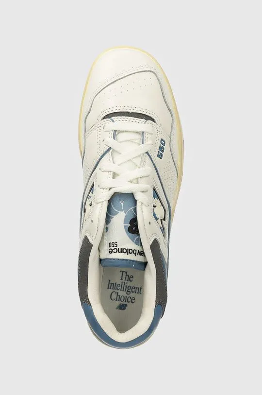 New Balance leather sneakers 550 white color BB550VTE