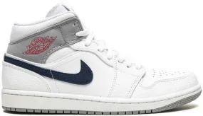 Nike Air Jordan 1 Mid PI Paris sneakers White