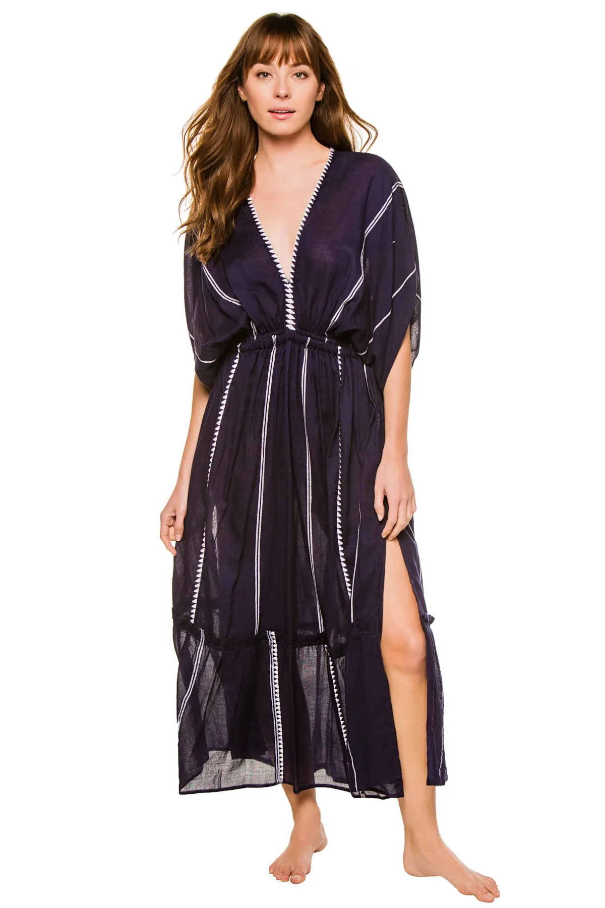 Nunu Plunge Maxi Dress