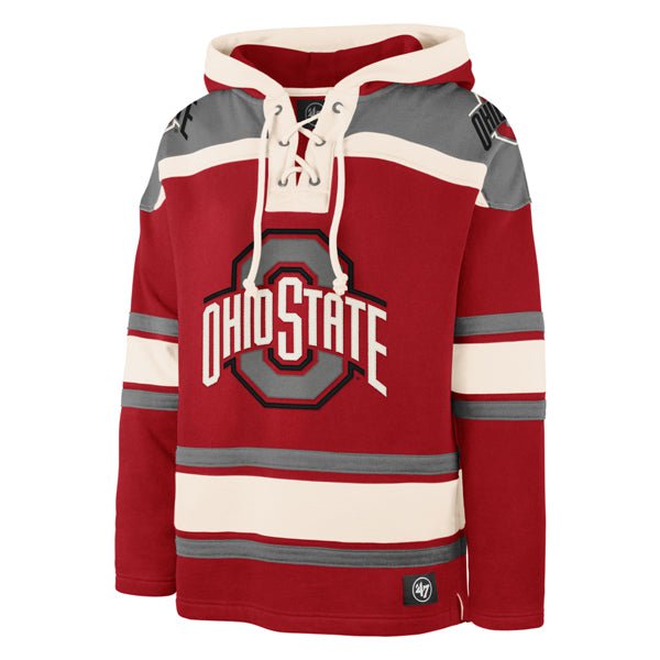 OHIO STATE BUCKEYES SUPERIOR LACER HOOD MENS