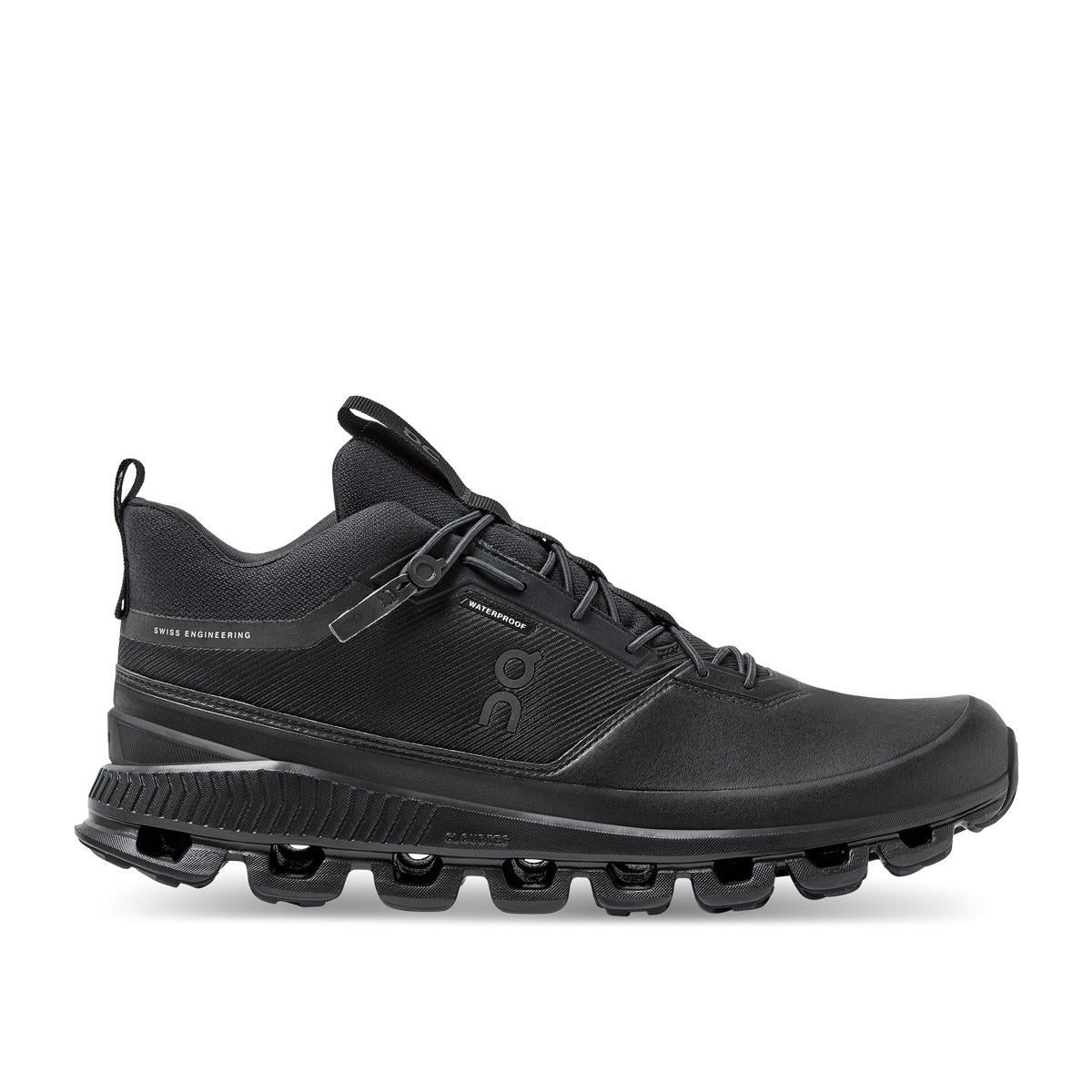 On Running - Cloud Hi Waterproof Boots in Black