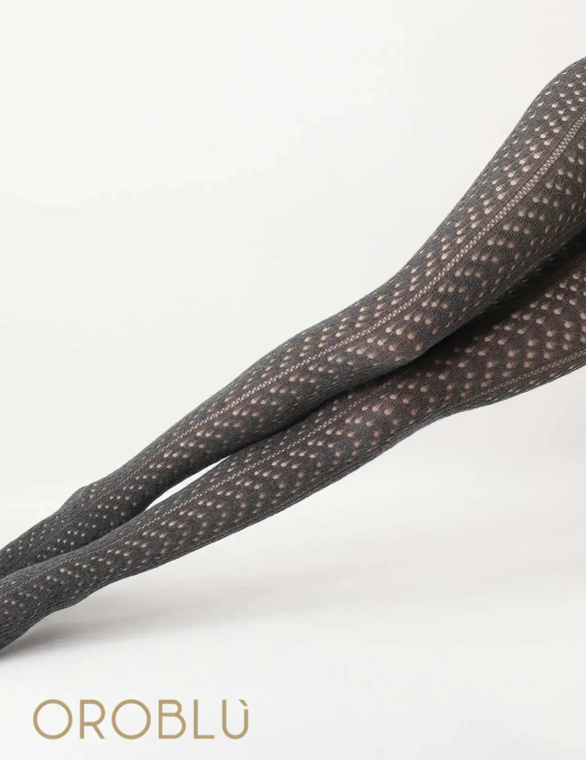 Oroblu Knitted Tights Anthracite Melange