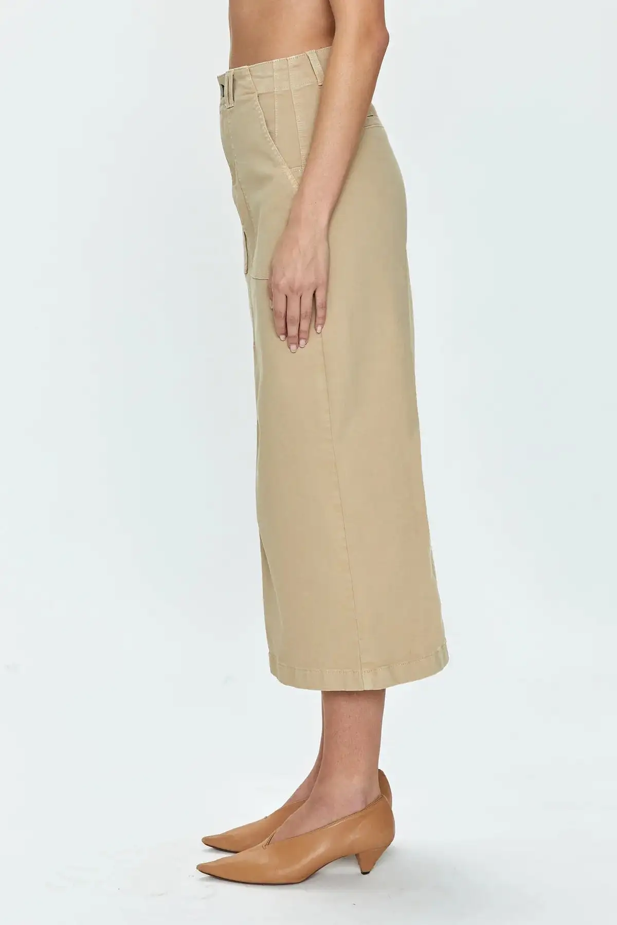 PAMELA UTILITY SKIRT (LATTE) - PISTOLA